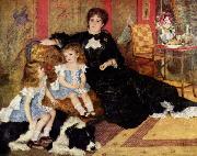 Pierre-Auguste Renoir Mme. Charpentier and her children France oil painting artist